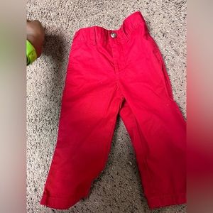 Polo Raphael Lauren 18 month pants and plaid button down,only been worn  once.